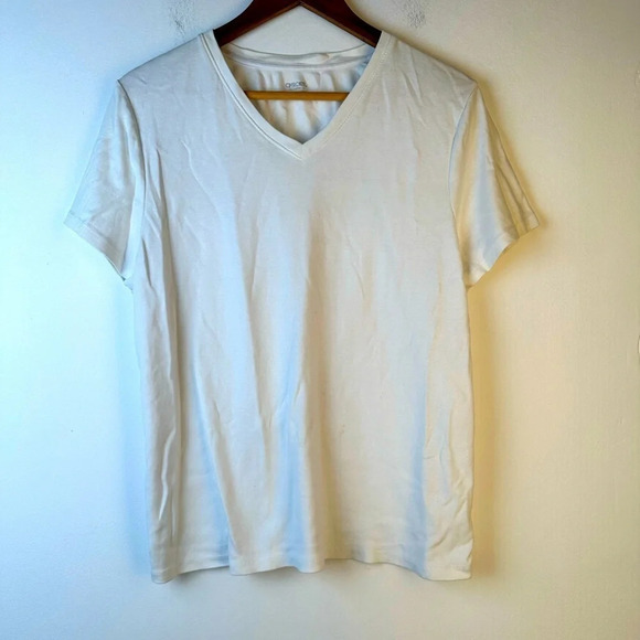 Cherokee White Tee Shirt - Picture 1 of 3